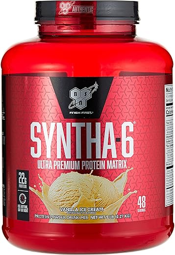 SYNTHA-6 Pó de Proteína, Sabor Baunilha, 80 Onças (2270g) – Compre Agora! - BSN