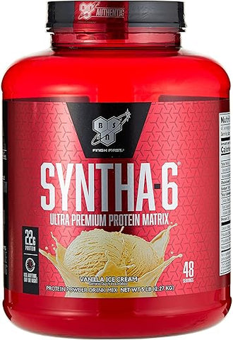 SYNTHA-6 Pó de Proteína, Sabor Baunilha, 80 Onças (2270g) – Compre Agora! - BSN