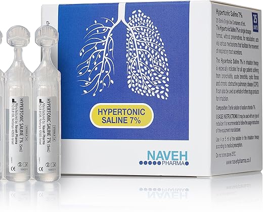 RSV 7%% | Nebulizador de Soro Hipertônico | Diluente para Máquina Inaladora Infantil - NAVEH PHARMA